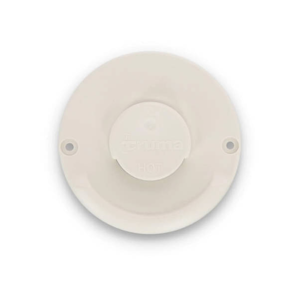 Heizungset- Heizung inkl. Wandkaminset WK 24- Kaminaussenteil WK cremeweiss