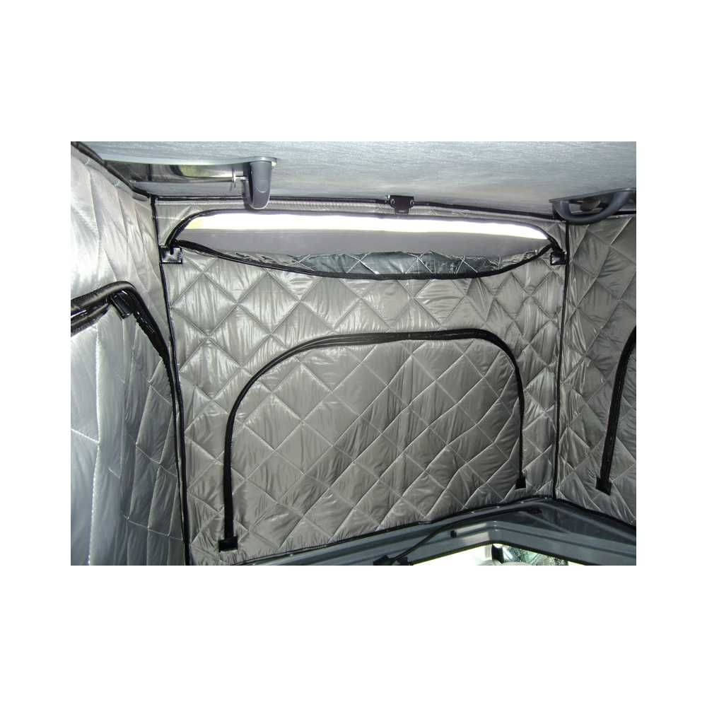 CARBEST Zeltbalg-Innen-Isolation Schlafdach VW T5-T6-T6.1 lang- Superflach-Dach hinten - vorne hoch - 37397