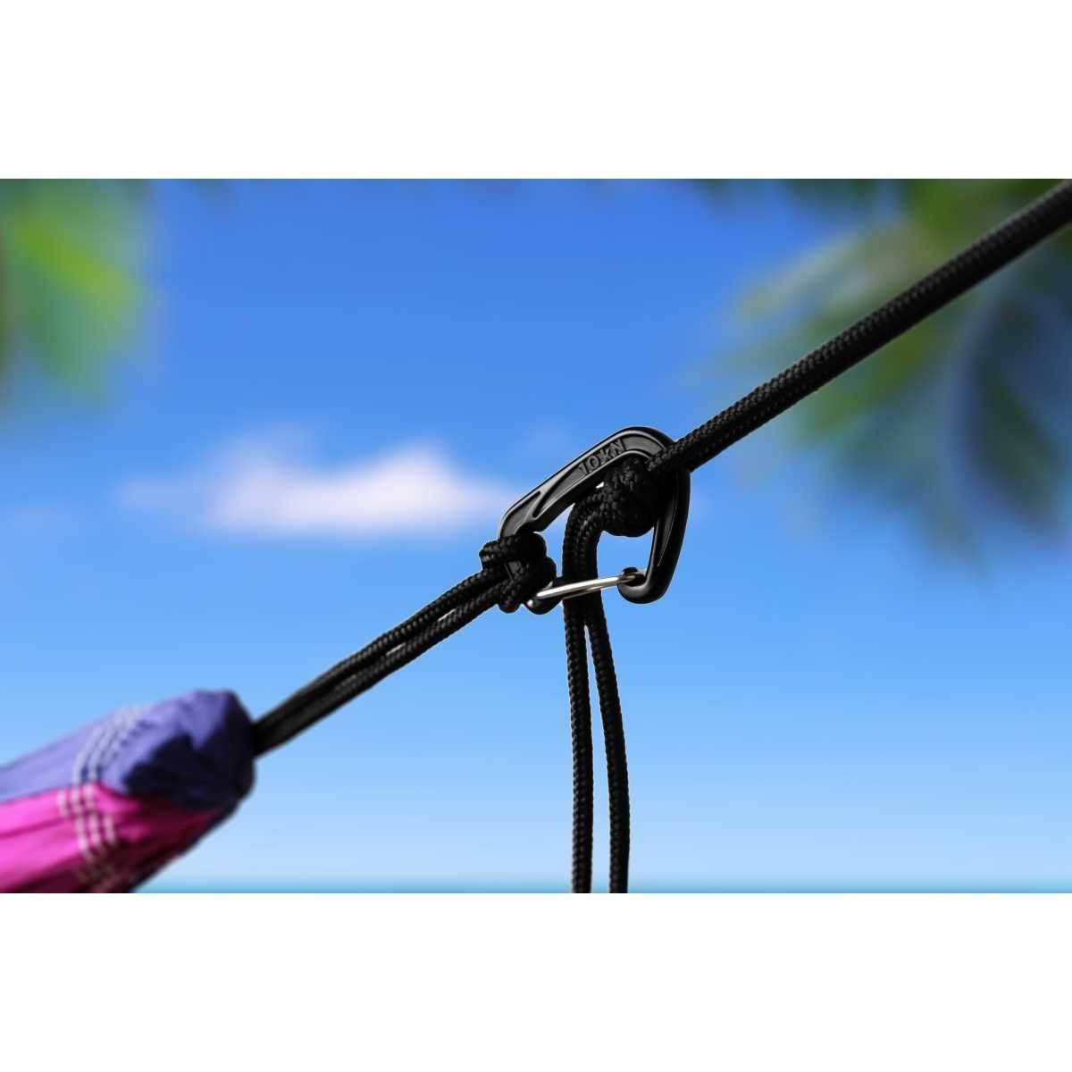 TICKET TO THE MOON Aluminium Carabiner 10kN 1000 kg 2er-Set TICKET TO THE MOON Aluminium Carabiner 10kN 1000 kg 2er-Set - TMBINER10