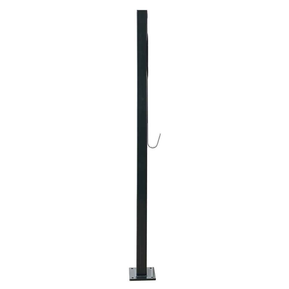 go-e Standfuss MB anthrazit mit Kabelhalterung fuer go-e Charger Gemini - CH-20-20-02