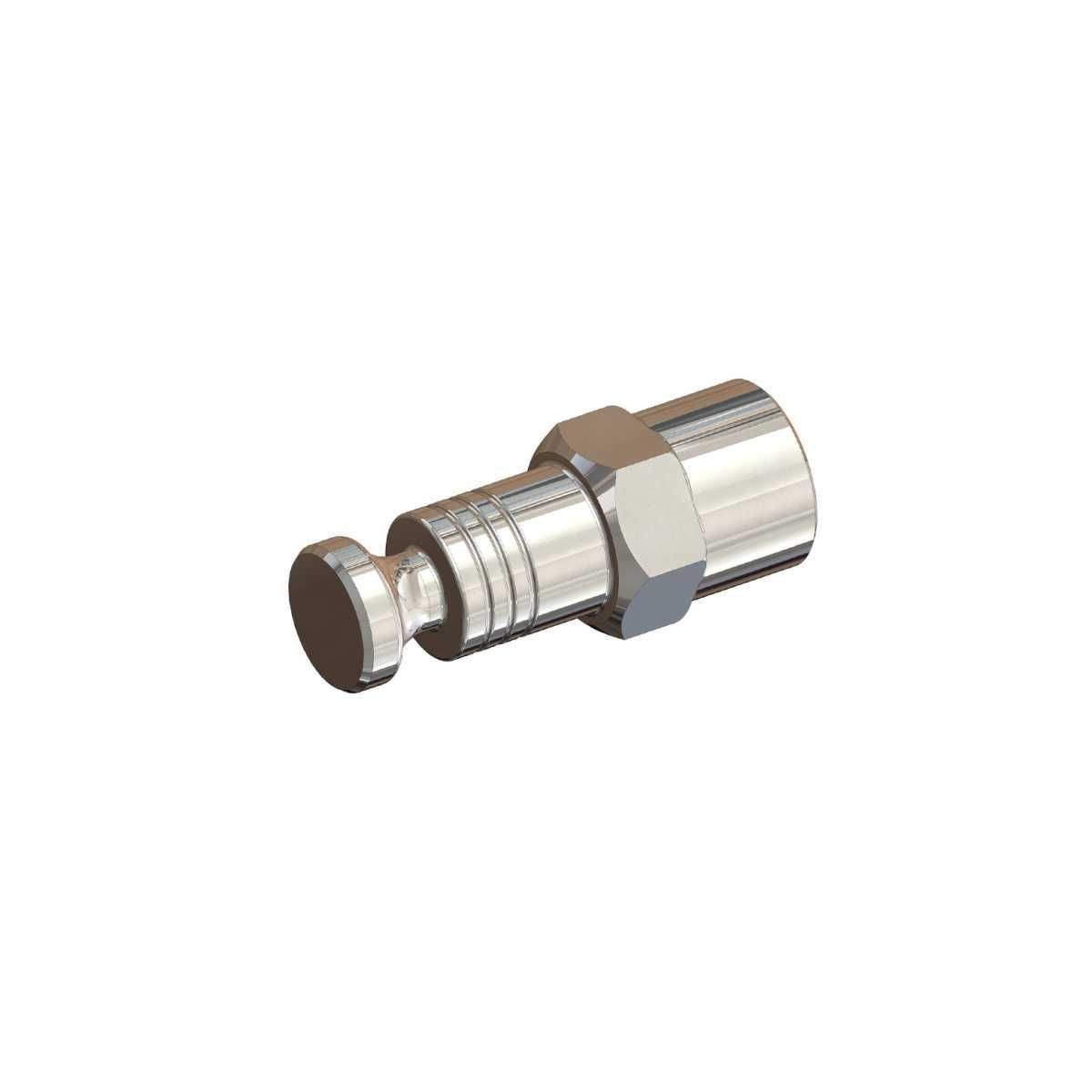 CROOZER Achsmutterkupplung Vollachsnaben mit 3-8 x 26 Gewinde- 10 mm Sockel - 122502318