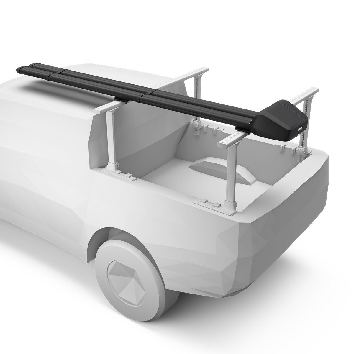 Thule RodVault 4-rod - 870017 - THULE Dachtraeger fuer 4 Fliegenruten abschliessbar