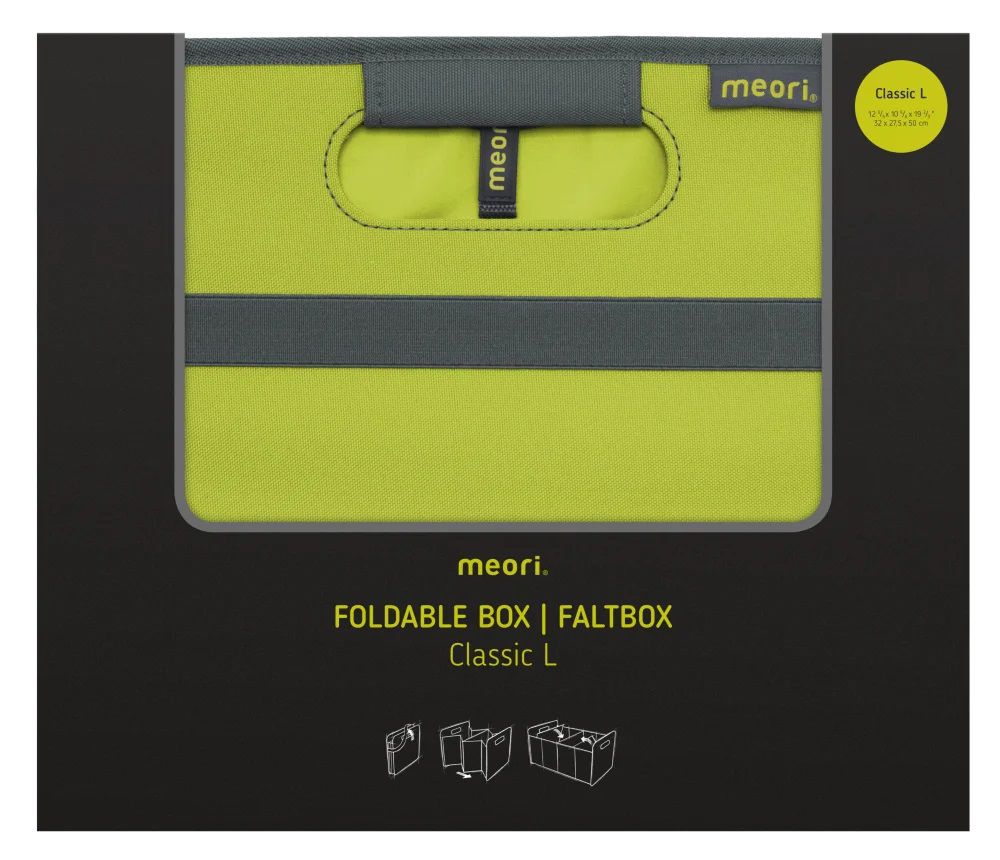 MEORI Faltbox Classic Spring Green Groesse L A100016