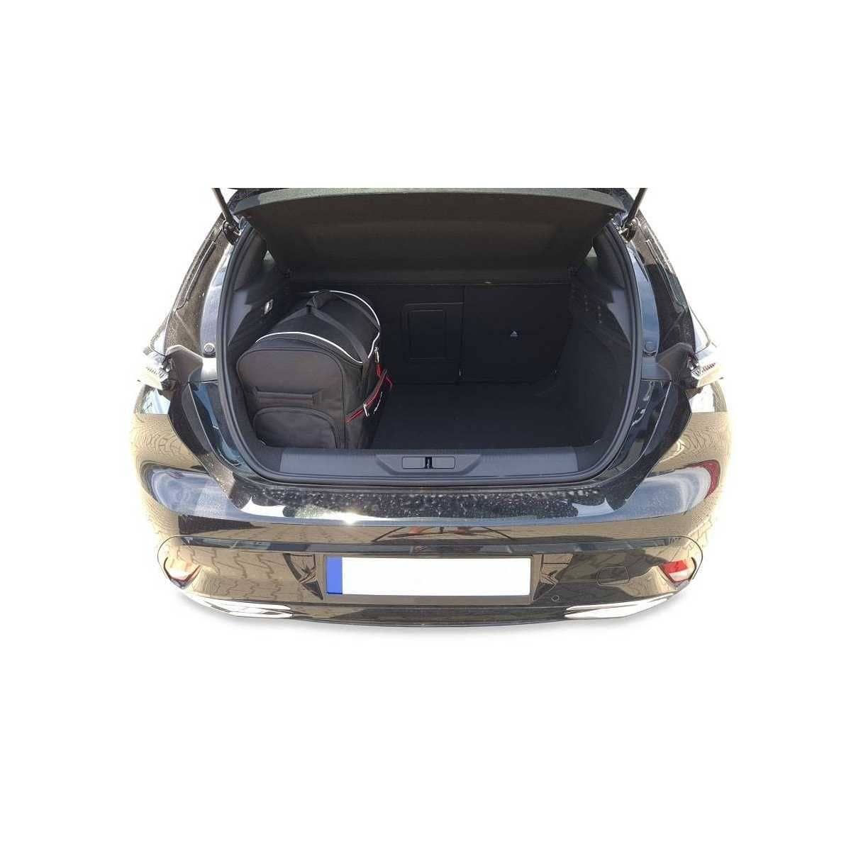 KJUST Kofferraum Taschen Set fuer PEUGEOT 308 Schraegheck PHEV ab Bj. 2021 3er-Set - 7032033