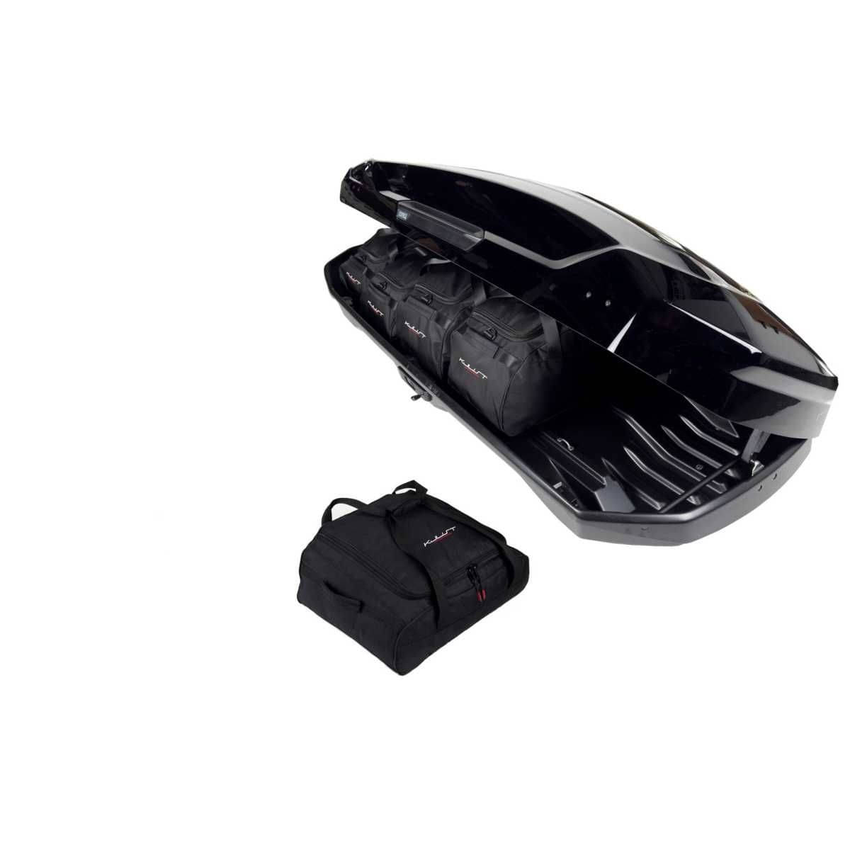 KJUST Dachboxen Taschen Set fuer Dachbox THULE MOTION 3 XL 5er-Set - 13161