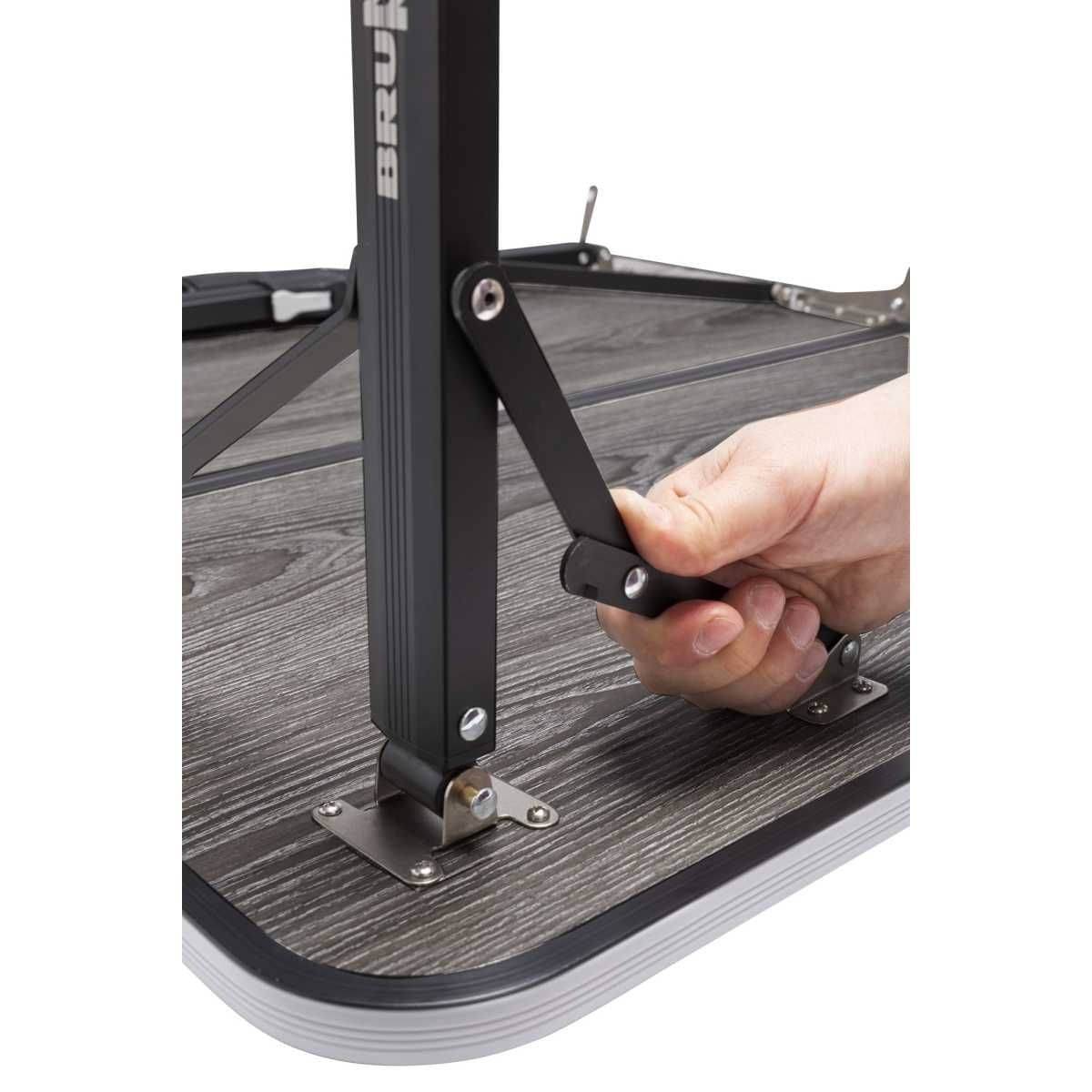 BRUNNER Campingtisch ELÙ DUPLIT NG 110x75 cm Greywood - 0406061N