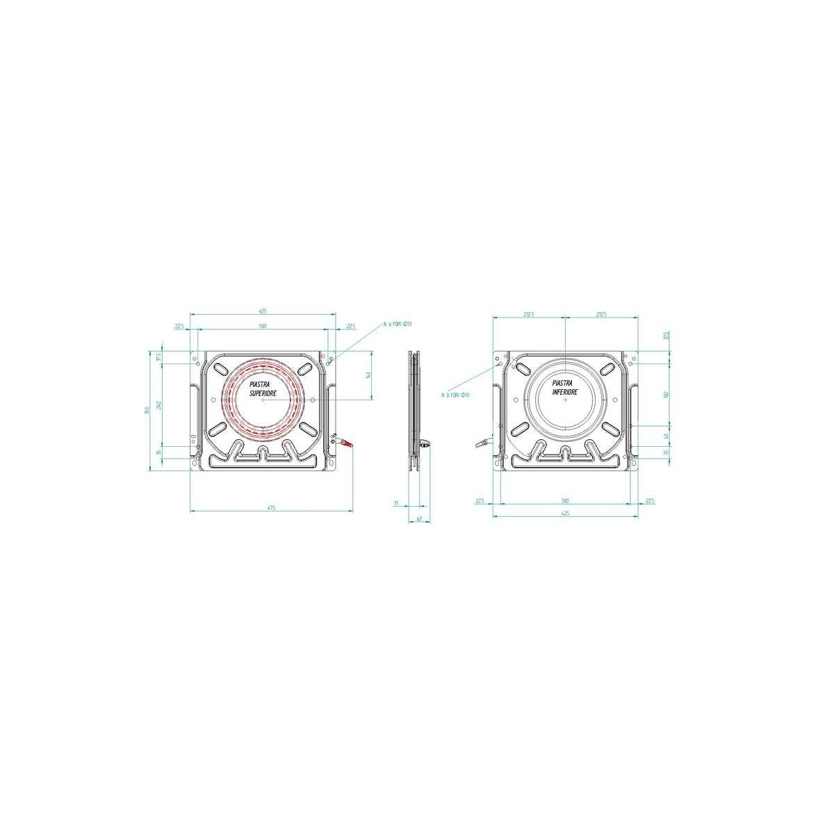 FASP Drehkonsolen-Set MB Vito Bj- 1996-2003 Original-Fahrer-Beifahrersitz - 1305-2693DX 1305.2693SX