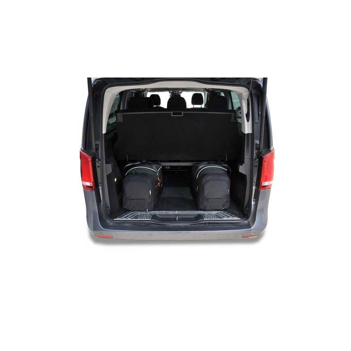 KJUST Kofferraum Taschen Set fuer MERCEDES-BENZ V EXTRA LONG ab Bj. 2014 7er-Set - 7027058