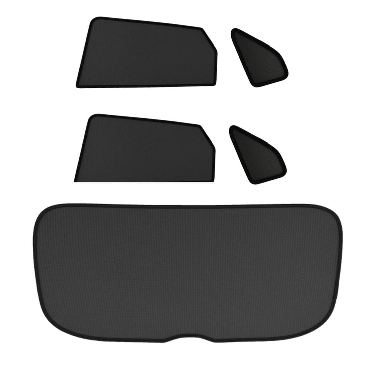 WINDESA SunClip Sonnenschutz - Sichtschutz Hyundai Kona 2 ab Bj. 2023 Set ABC - sun-10454abc