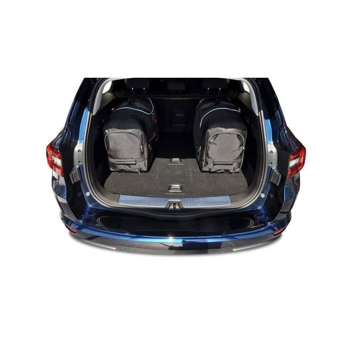 KJUST Kofferraum Taschen Set fuer RENAULT TALISMAN GRANDTOUR ab Bj. 2015 5er-Set - 7034025