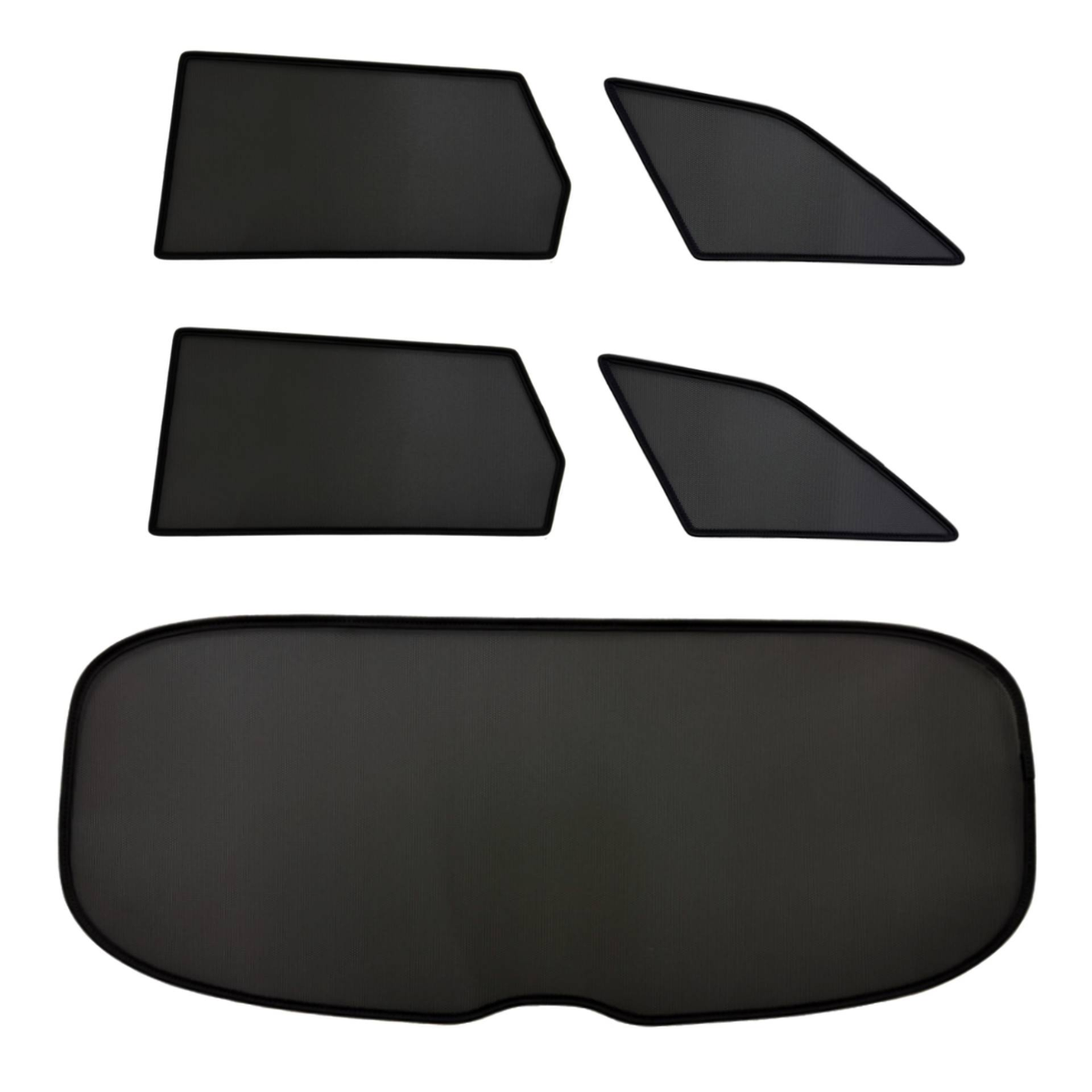 WINDESA SunClip Sonnenschutz - Sichtschutz Audi A6 e-tron ab Bj. 2024 Set ABC - sun-10377abc