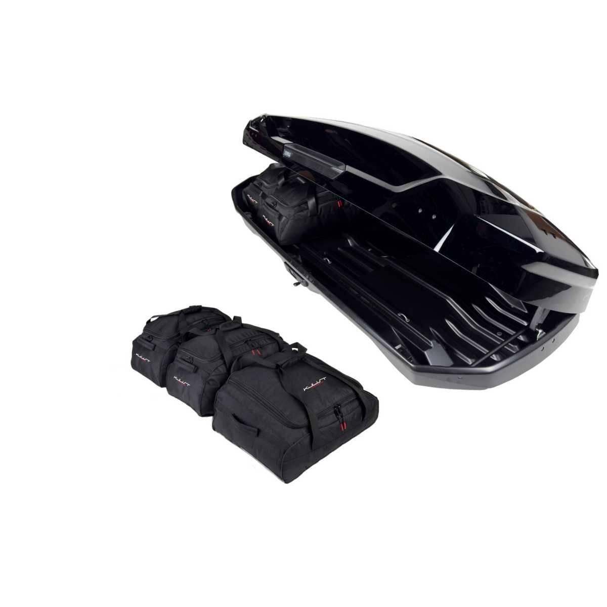 KJUST Dachboxen Taschen Set fuer Dachbox THULE MOTION 3 XL 5er-Set - 13161