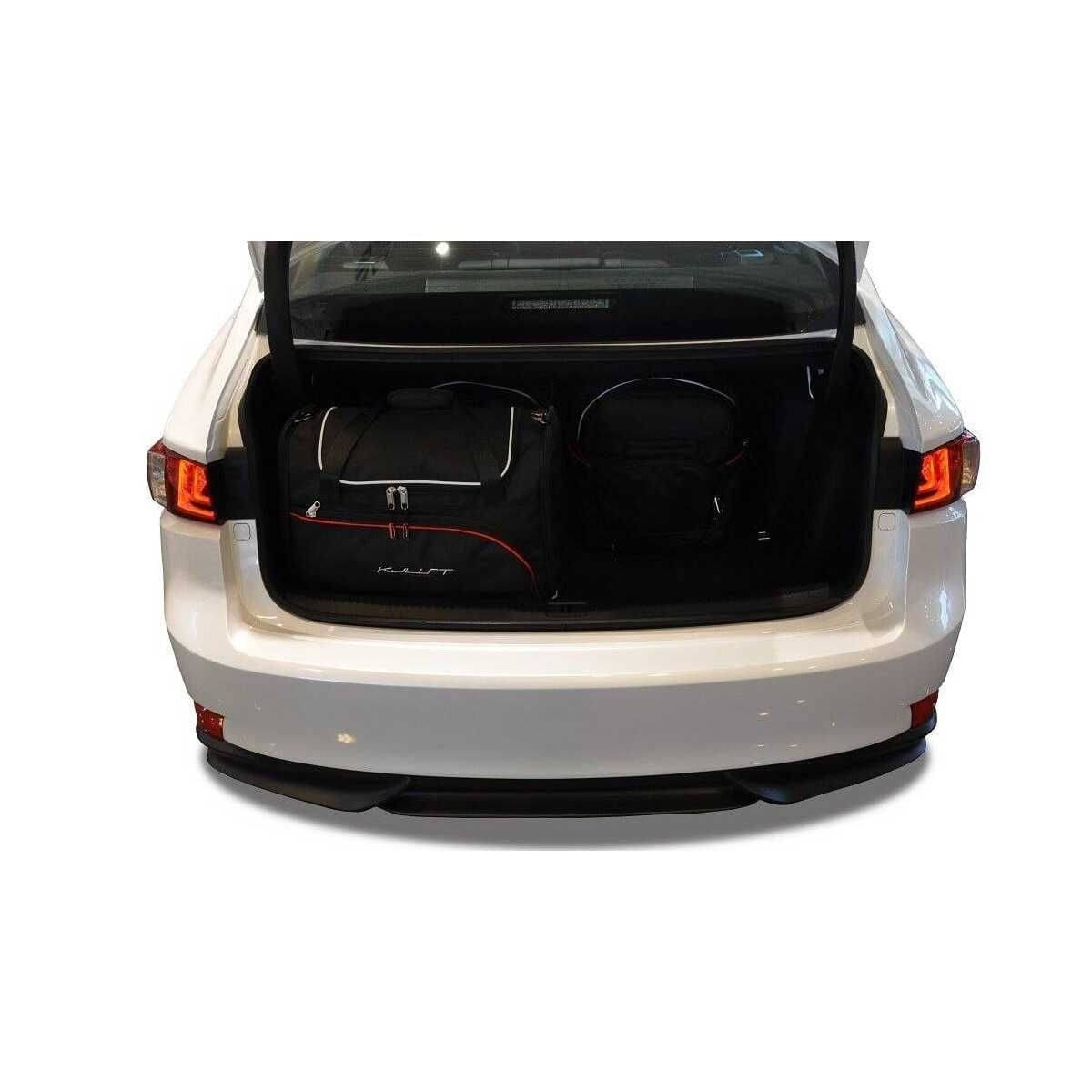 KJUST Kofferraum Taschen Set fuer LEXUS IS HEV Bj. 2013-2020 4er-Set - 7025004