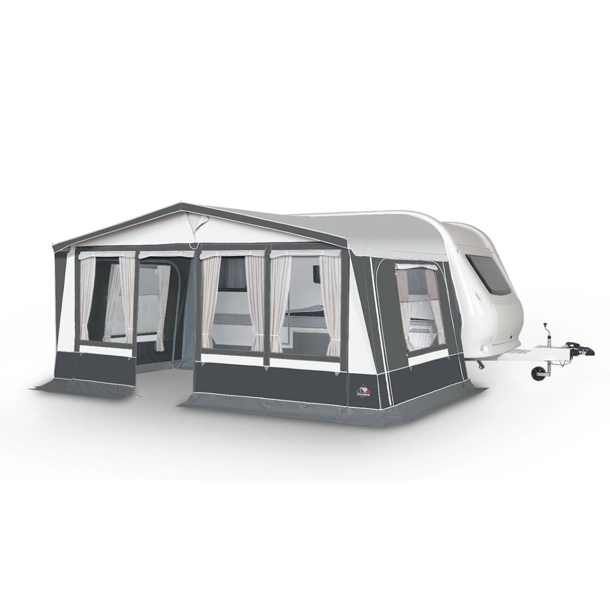 DOREMA Wohnwagen-Vorzelt BERGAMO DELUXE- Gr. 11- Umlauf 900-925 cm- Tiefe 240 cm- ohne Gestaenge - 11391