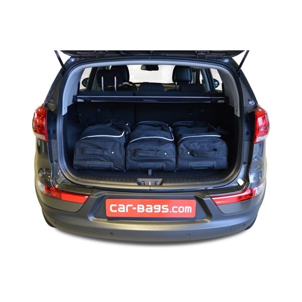 Car Bags K10601S Kia Sportage -SL- SUV Bj- 10-15 Reisetaschen Set- Auf Ihr Auto massgeschneidert- Das Original