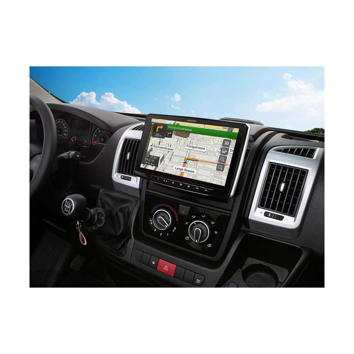 ALPINE Navigationssystem Fiat Ducato Bj. 2006 - 2021 INE-F904DU