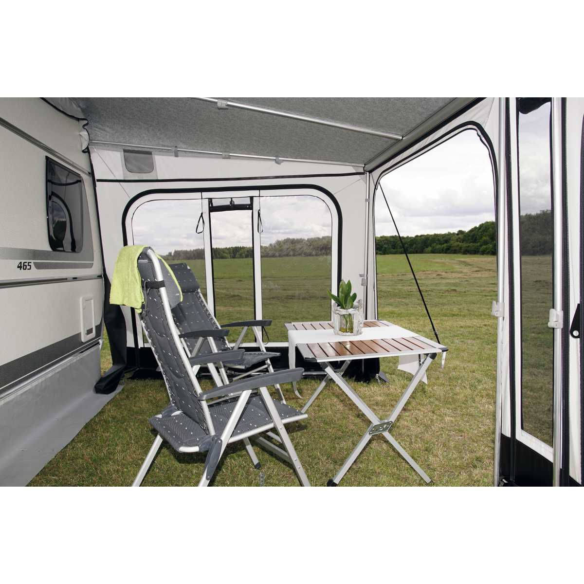 WIGO Markisenzelt ROLLI PLUS Panoramic Groesse 7 Umlaufmass 911 - 945 cm Auszug 250 cm - 2549