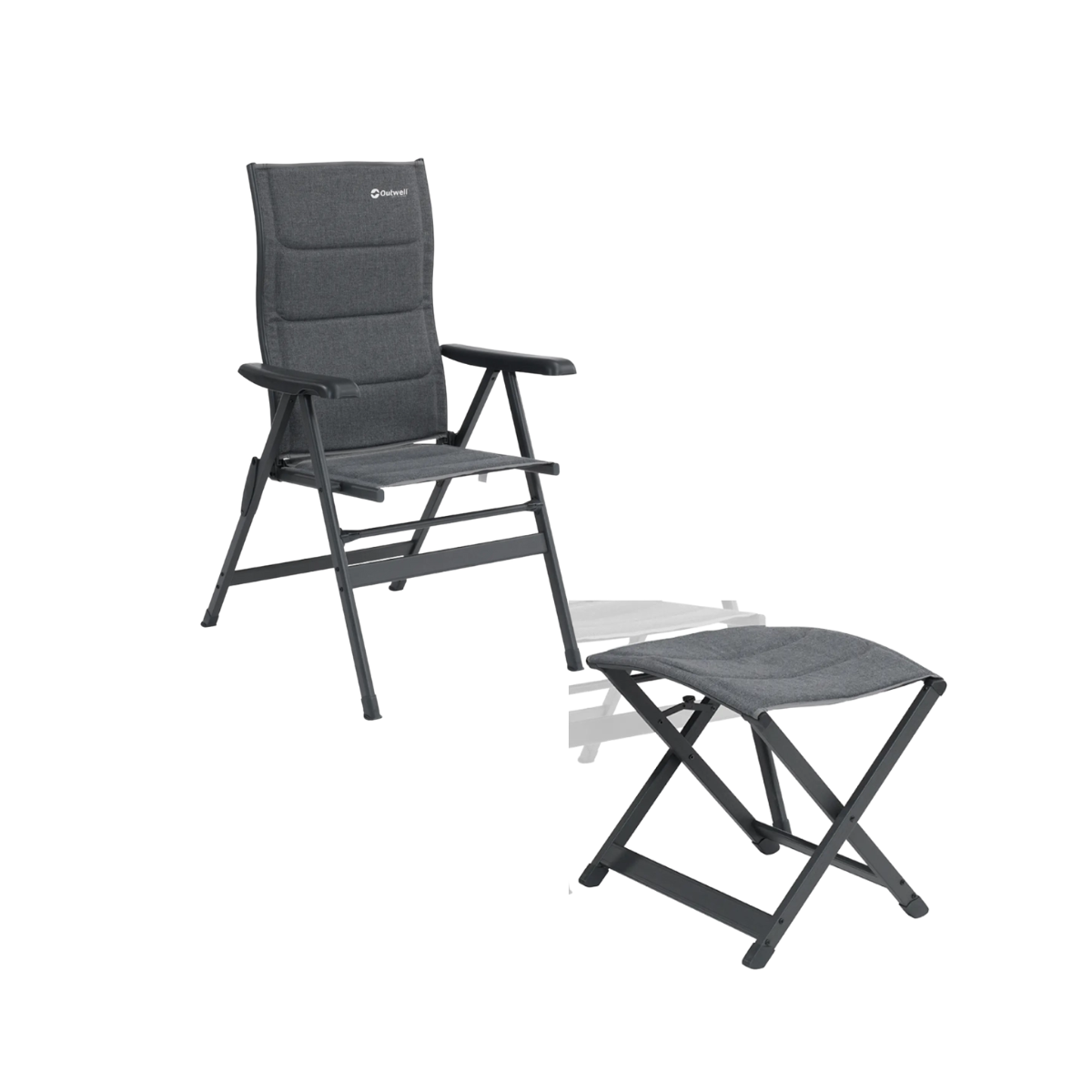 Outwell Campingstuhl Helena mit Beinauflage Florin - 410133 410134