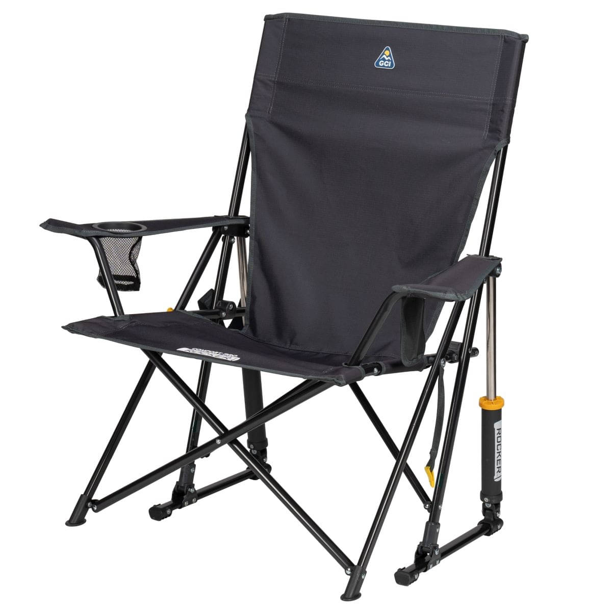 GCI faltbarer Schaukelstuhl Comfort Pro Rocker Dark Charcoal - 420339