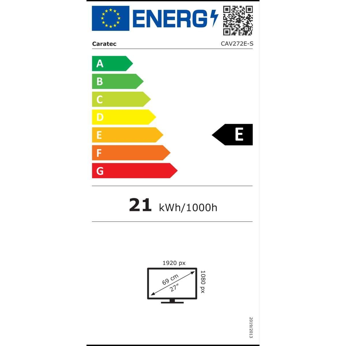 CARATEC Vision CAV272E-S Smart TV 27- -69 cm- mit WebOS - CAV272E-S