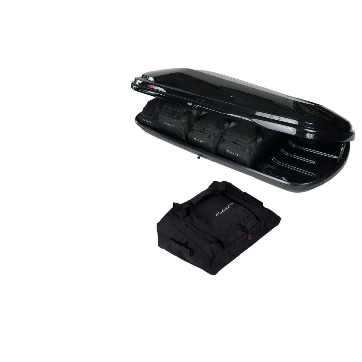 KJUST Dachboxen Taschen Set fuer Dachbox MONTBLANC ALTITUDE 450 5er-Set - 13174