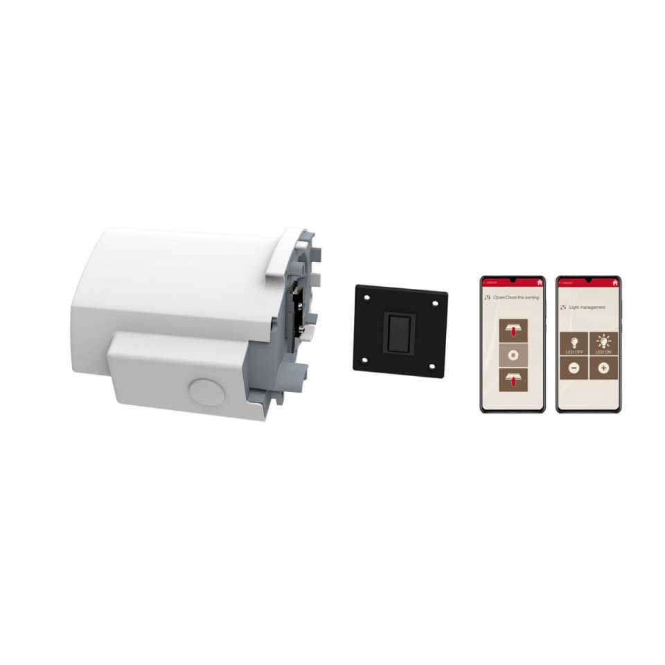 FIAMMA Motor Kit Advanced 12 V fuer F80S polarweiss Art- Nr. 08320-01-