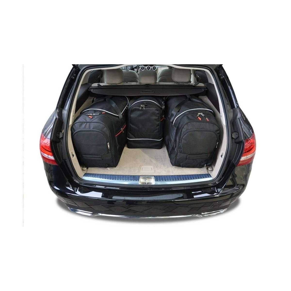 KJUST Kofferraum Taschen Set fuer MERCEDES-BENZ C Kombi Bj. 2014-2021 4er-Set - 7027011