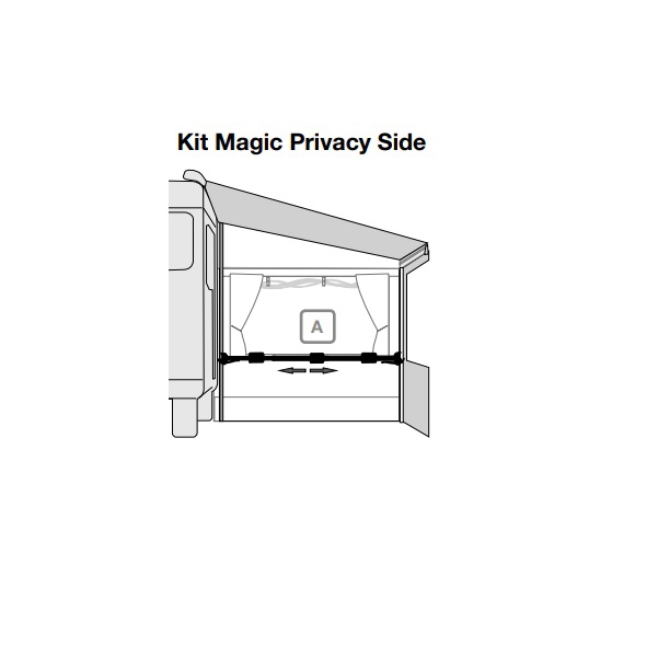 Spannstange FIAMMA Kit Magic Privacy Side