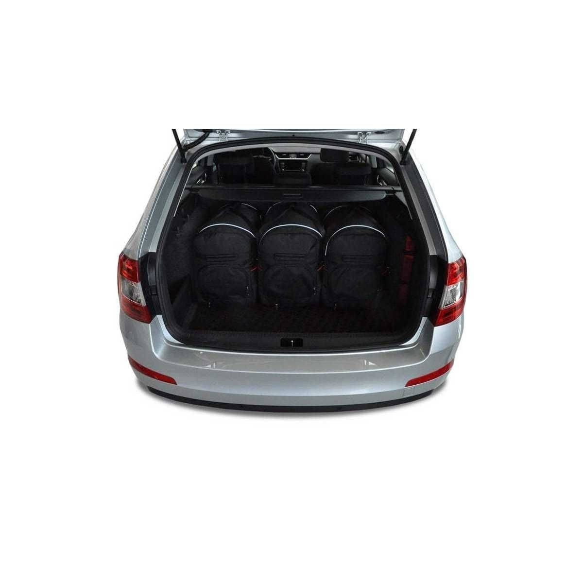 KJUST Kofferraum Taschen Set fuer SKODA OCTAVIA Kombi Bj. 2013-2020 5er-Set - 7037009