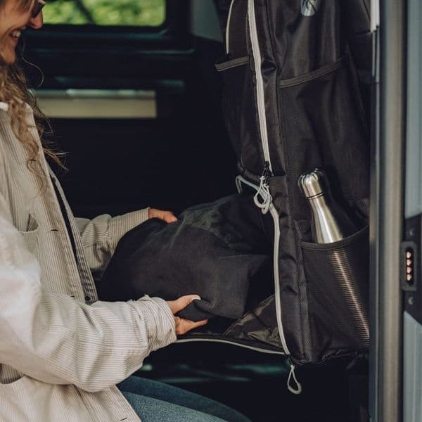 Organizer-Tasche BUS-BOXX seatBOXX Tasche Ruecksitztasche- VW T5-T6-T6.1- schwarz 1002