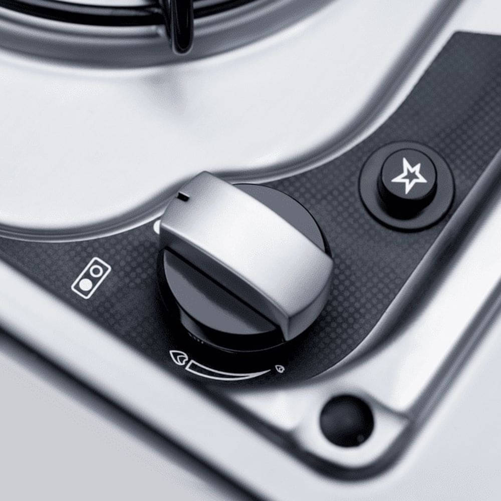 DOMETIC MO 9722R Kocher-Spuelen-Kombination- Becken links- mit Glasabdeckung- Edelstahl - 9620017486