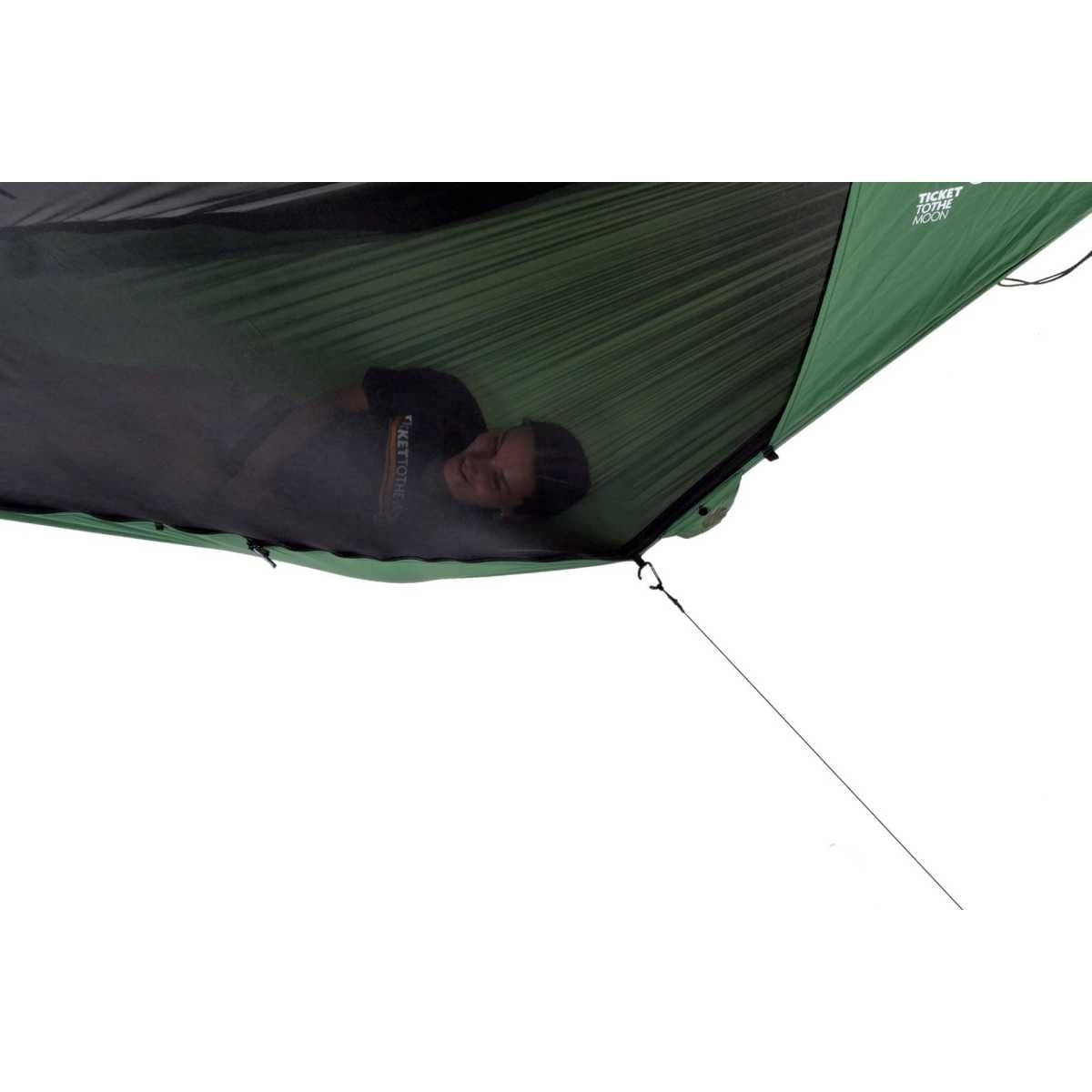 TICKET TO THE MOON Lightest Pro Hammock Haengematte Forest Green inkl. Nautical Ropes - TMLPROR51 TMROPE