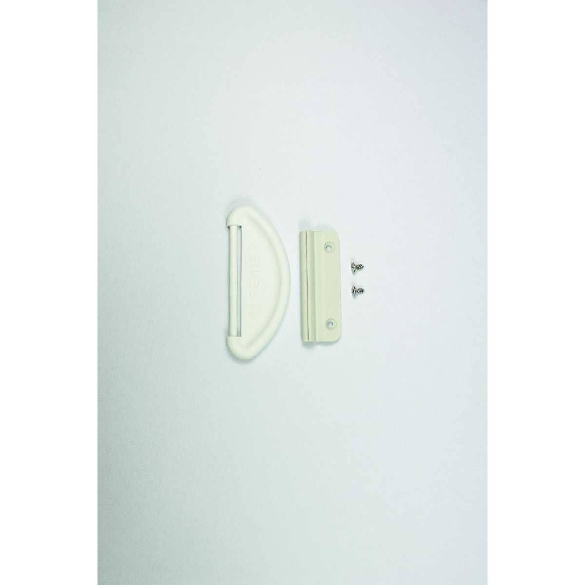 REMIS Ersatzteil REMIS Duschtueren Griff-Set weiss RAL 9016 - 10029889