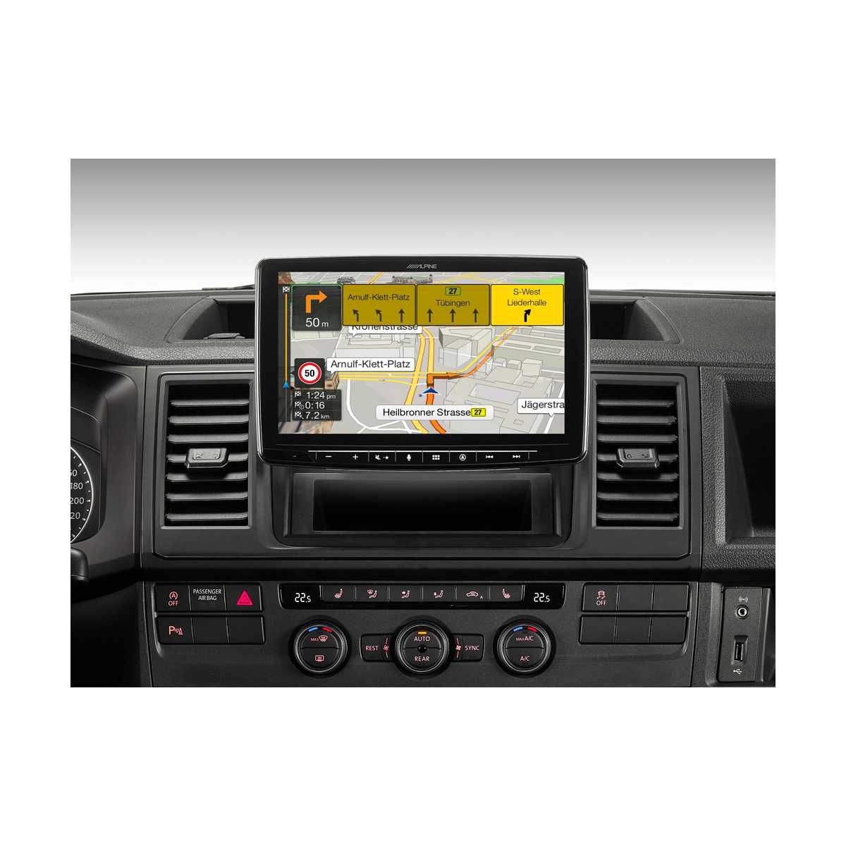 ALPINE 9- Premium Navigationssystem VW T6 INE-F904T6