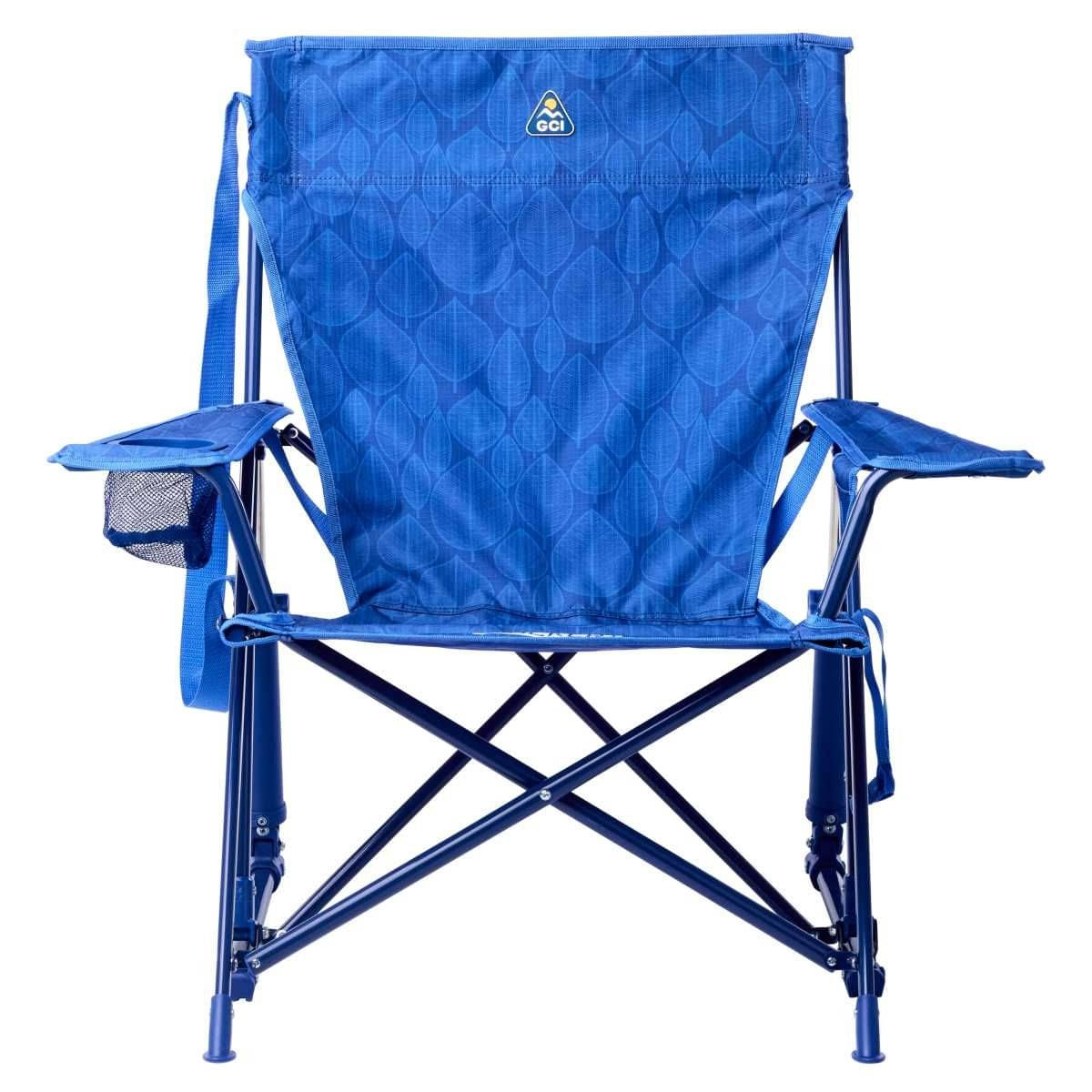 GCI faltbarer Schaukelstuhl Kickback Rocker Leaf Soft Navy - 410323