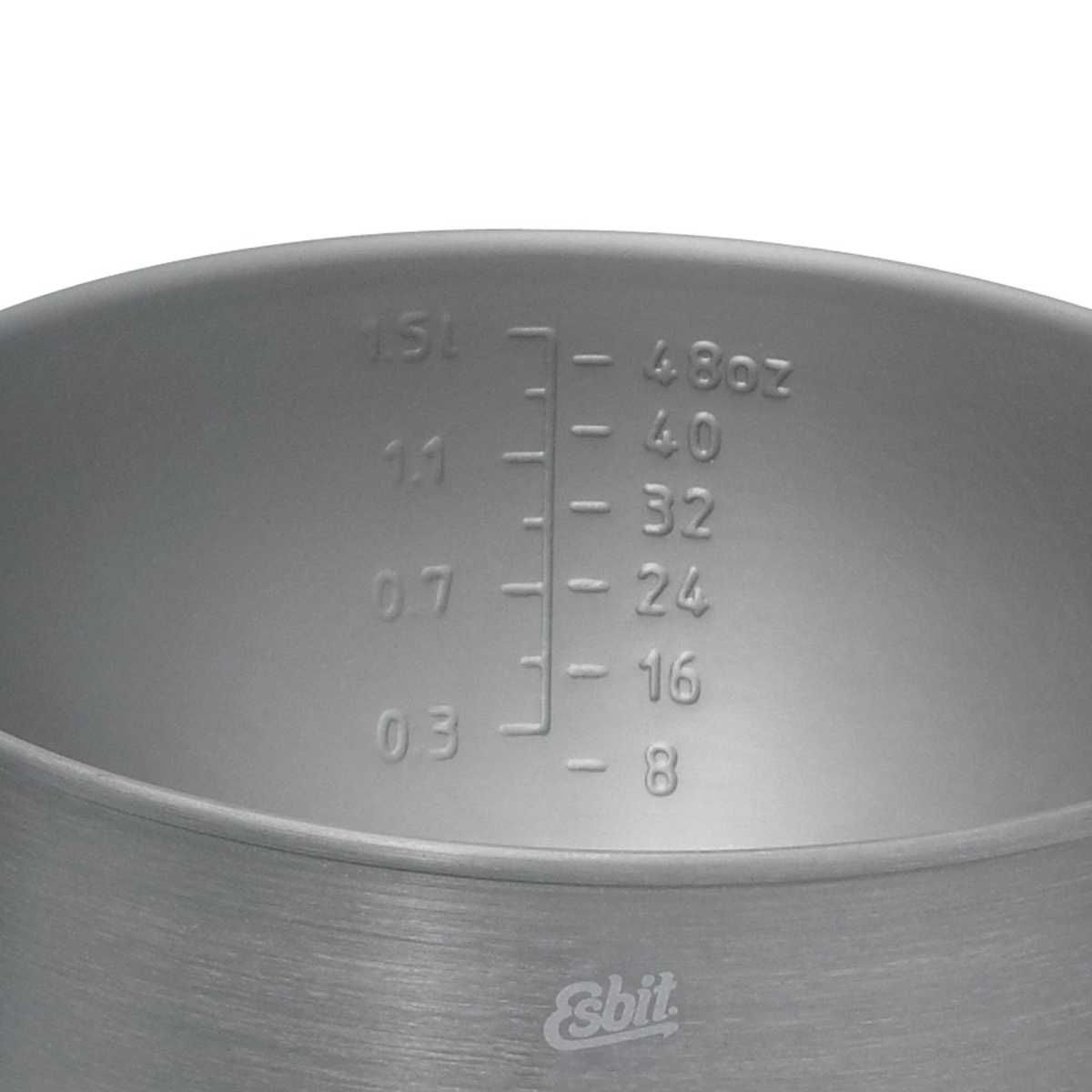 ESBIT Spiritus Kochset 2350 ml Aluminium - CS2350WN