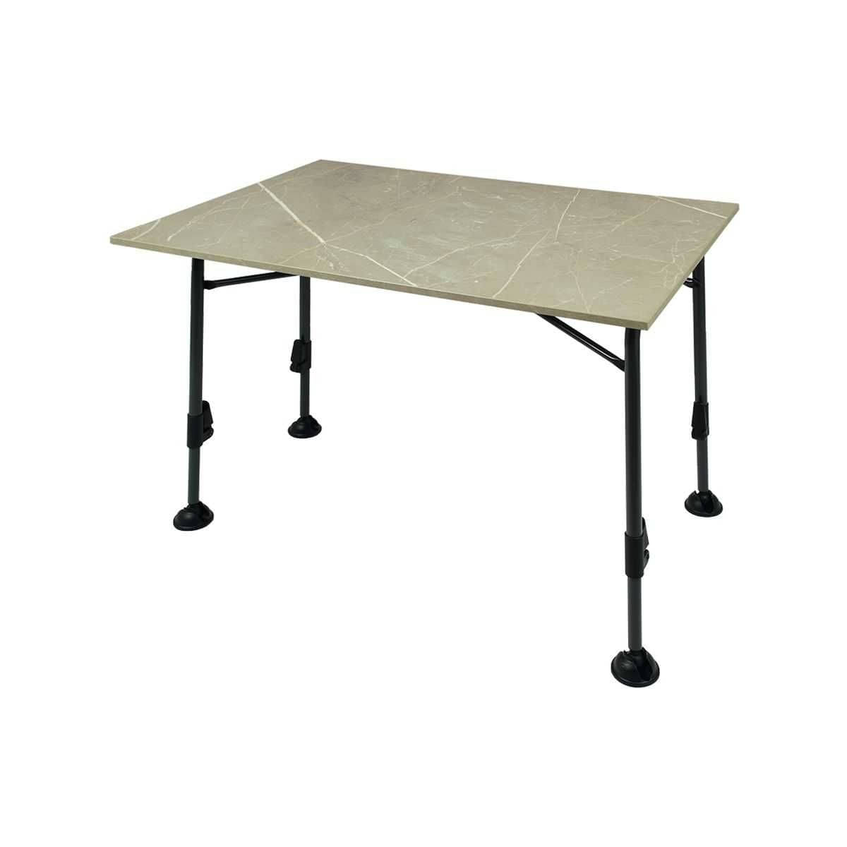 TRAVELLIFE MIRANO 100 Campingtisch 100x68 cm Taupe Marble - 2129060