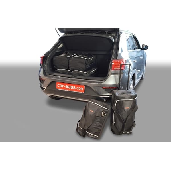 Car Bags V13001S VW T-Roc Bj. 17-25 tiefer Ladeboden - Reisetaschen Set Car Bags V13001S VW T-Roc Bj- 17-25 tiefer Ladeboden - Reisetaschen Set- Auf Ihr Auto massgeschneidert- Das Original