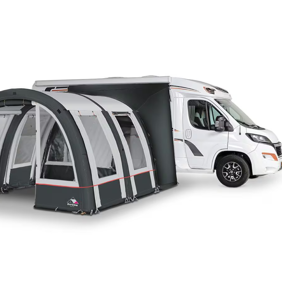 DOREMA Tunnel für aufblasbares Busvorzelt TRAVELLER AIR MODULAR AS, Anbauhöhe 240-280 cm DOREMA Tunnel fuer aufblasbares Busvorzelt TRAVELLER AIR MODULAR AS- Anbauhoehe 240-280 cm - 3079