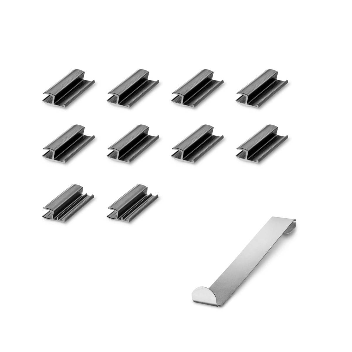 WINDESA SunClip Sonnenschutz - Sichtschutz Audi Q5 Bj. 2016-2024 Set ABC - sun-10345abc