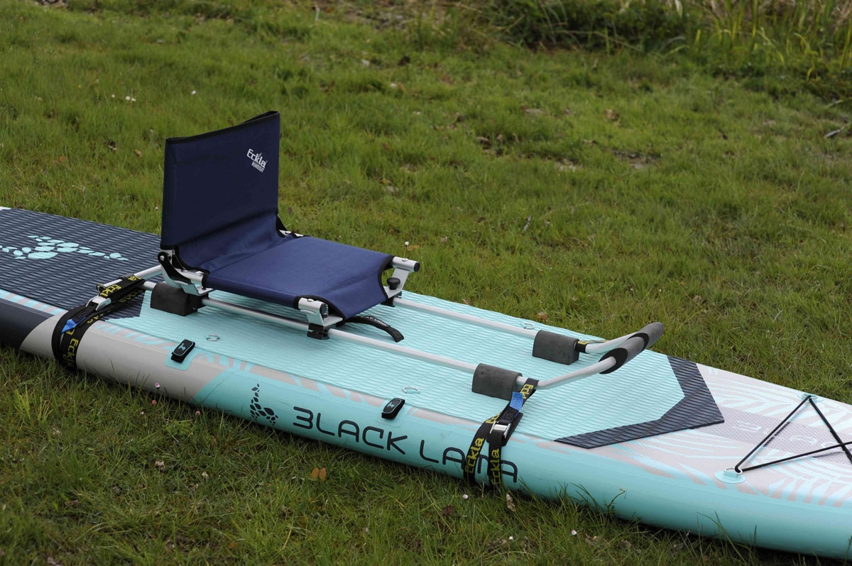 ECKLA Boardseat 75100 Sitz zum Paddeln - Transportwagen - Paddelaufsatz fuer SUP- und Surfboards