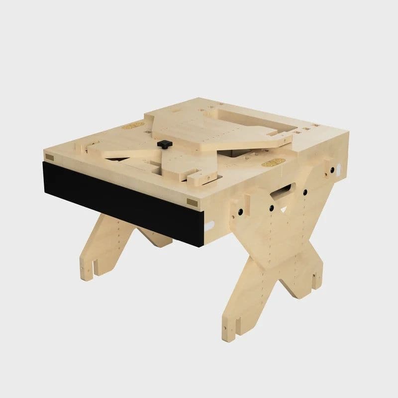 BOXIO - RACK Modulares Campingbett inkl. Fuss-Set- Bundle XS - BOX-BED-BUNDLE-XS