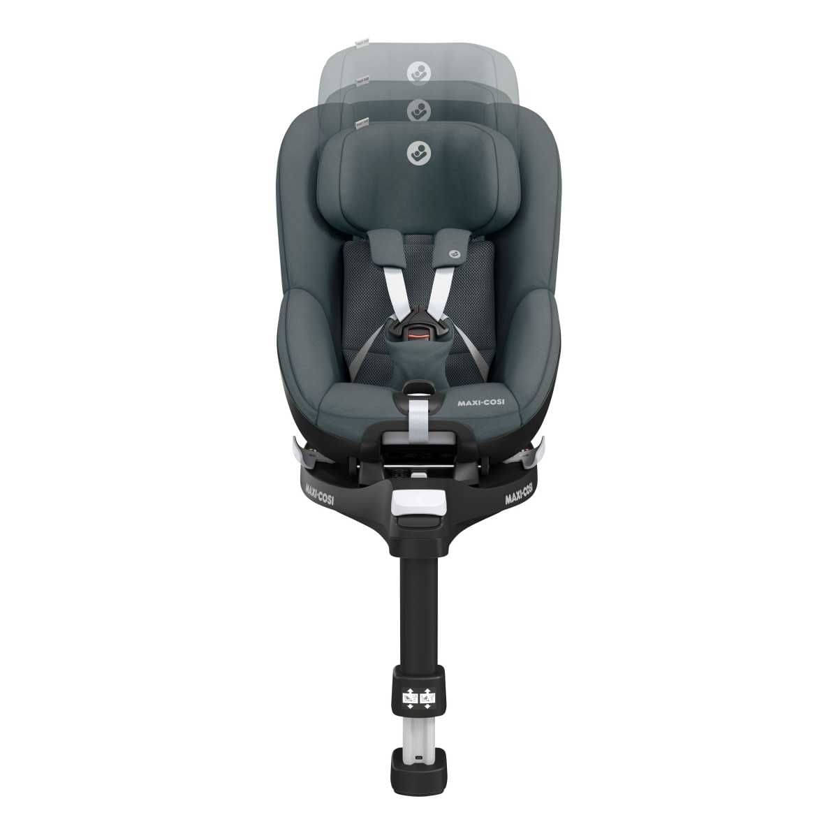 MAXI-COSI Kindersitz Babyschale PEARL 360 Authentic Graphite - 8045550111