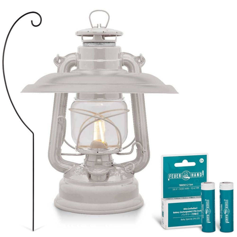 FEUERHAND LED Laterne Baby Special 476 Soft Beige Komplett-Set 2.0 FEUERHAND LED Laterne Baby Special 476 Soft Beige Komplett-Set 2.0