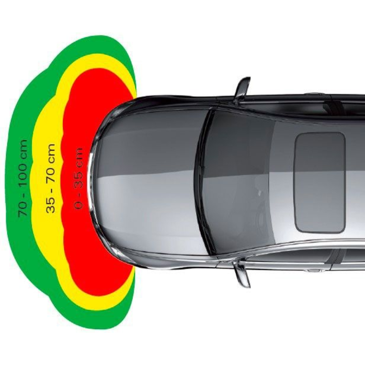 VODAFONE Cobra ParkMaster F394C Einparkhilfe PDC fuer Front mit Einbausensoren - AMF394C
