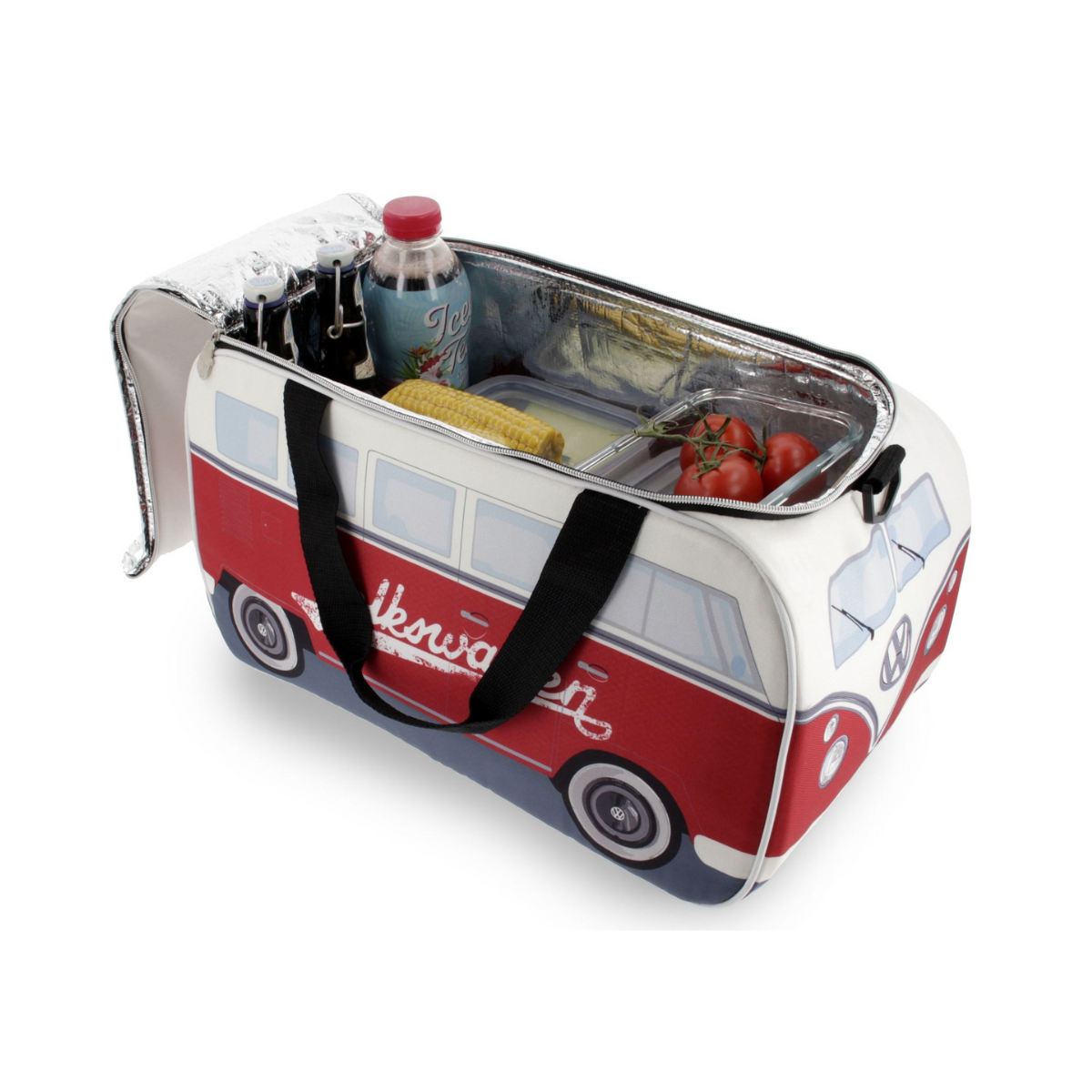 VW Collection VW T1 Bulli Bus Kuehltasche rot 25 Liter - BUCB01