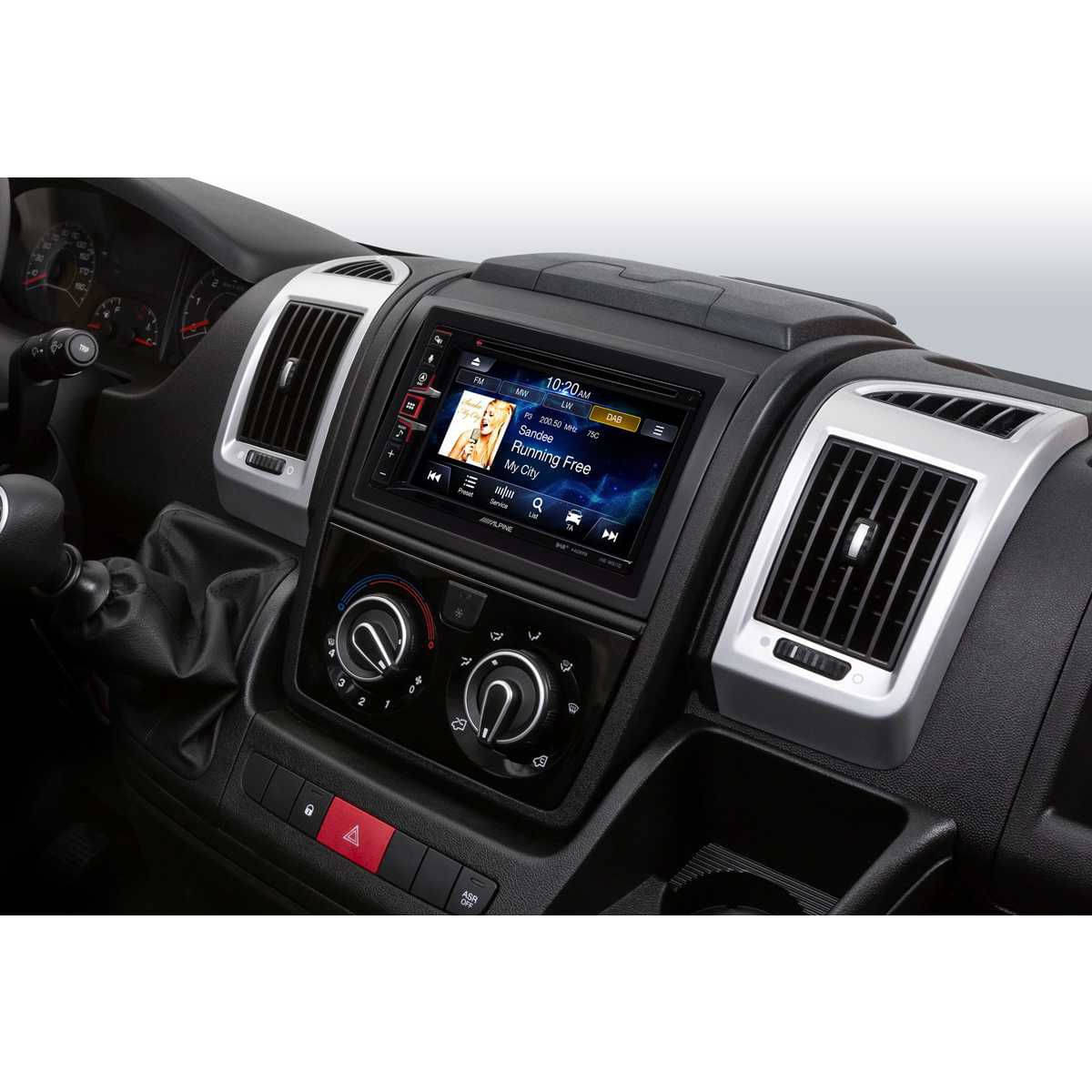 ALPINE 2-DIN-Navigationssystem INE-W611D