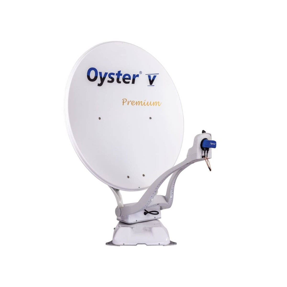 tHMEDIA Oyster V Base SAT-Anlage Twin SKEW weiß tHMEDIA Oyster V Base SAT-Anlage Twin SKEW weiss - 1-004.4235