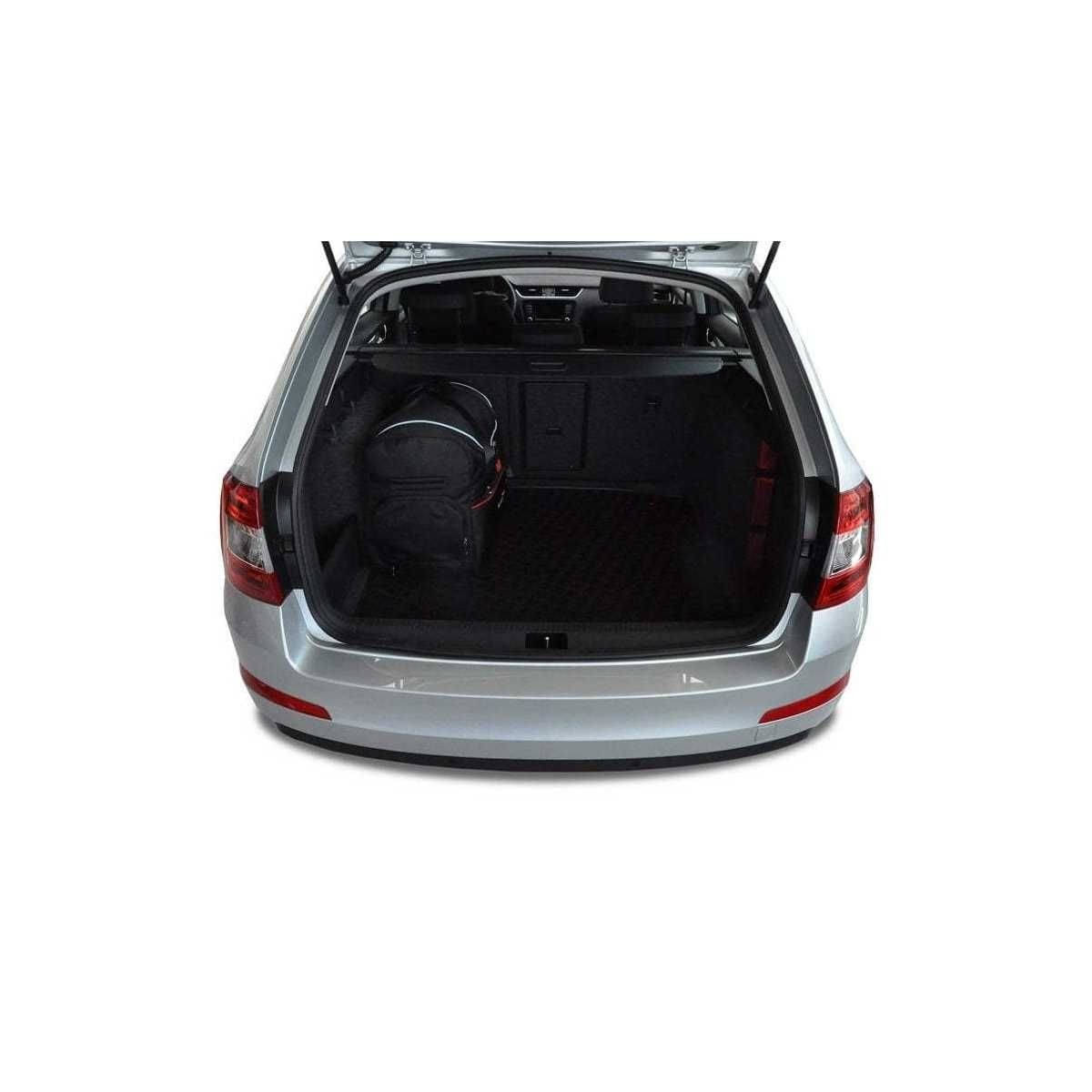 KJUST Kofferraum Taschen Set fuer SKODA OCTAVIA Kombi Bj. 2013-2020 5er-Set - 7037009