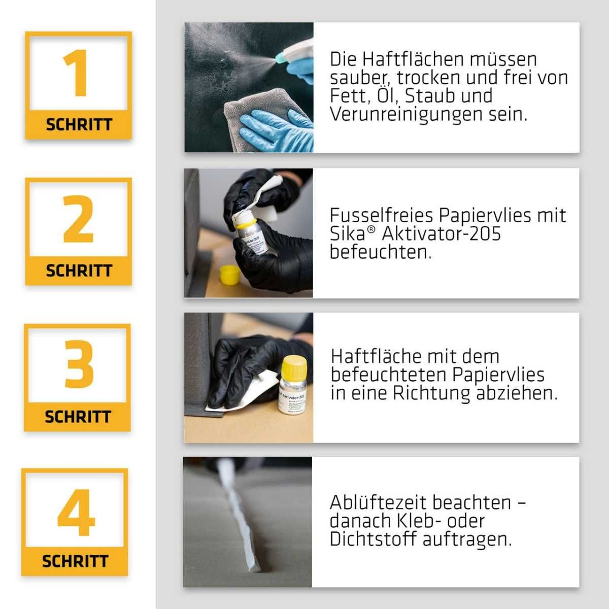 SIKA Haftreiniger Aktivator - 205 250 ml - 423806